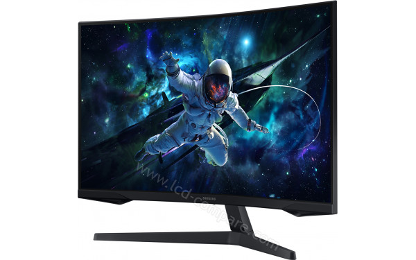 SAMSUNG S32CG554EU - Vue 3/4 droite