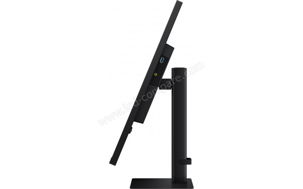 SAMSUNG LS32D702EBUXEN - Vue de profil bascul&eacute; vers l'arri&egrave;re