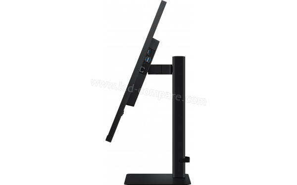 SAMSUNG LS32D804UEUXXE - Vue de profil bascul&eacute; vers l'arri&egrave;re