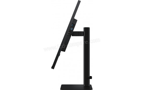 SAMSUNG LS32D806UBUXEN - Vue de profil bascul&eacute; vers l'arri&egrave;re