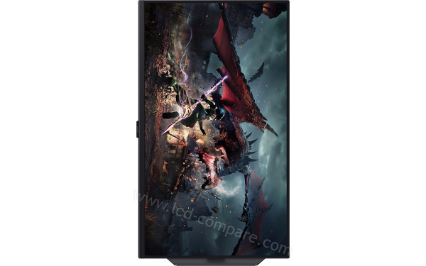 SAMSUNG S32DG502EU - Vue de face en mode portrait