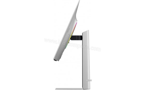 SAMSUNG LS32DG802SUXDU - Vue de profil bascul&eacute; vers l'arri&egrave;re