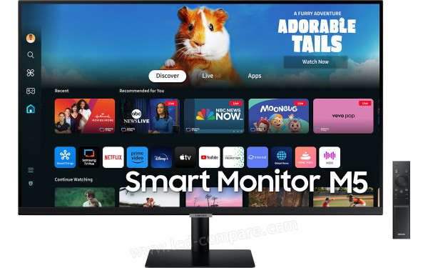 SAMSUNG LS32DM500EUXDU - Vue de face