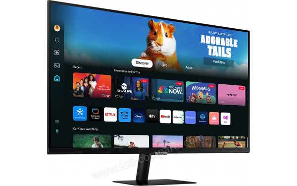 SAMSUNG LS32DM502EUXEN - Vue 3/4 gauche