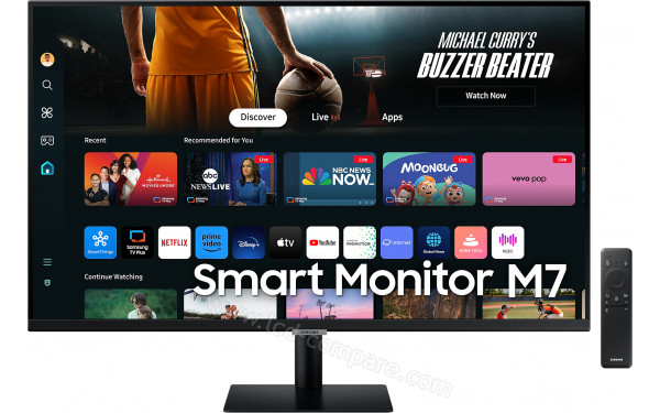 SAMSUNG LS32DM702UUXDU - Vue de face