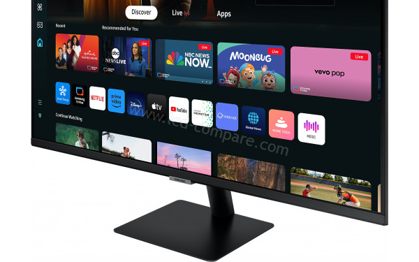 SAMSUNG LS32DM702UUXDU - Zoom sur la partie basse