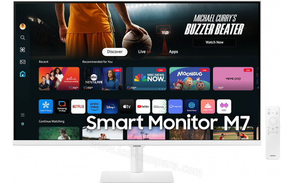 SAMSUNG LS32DM703UUXDU - Vue de face