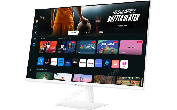 SAMSUNG LS32DM703UUXEN - Vue 3/4 droite