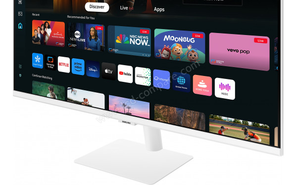 SAMSUNG LS32DM703UUXEN - Zoom sur la partie basse