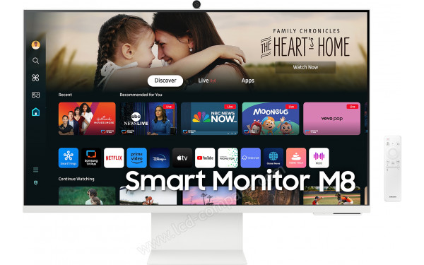 SAMSUNG LS32DM801UUXEN - Vue de face