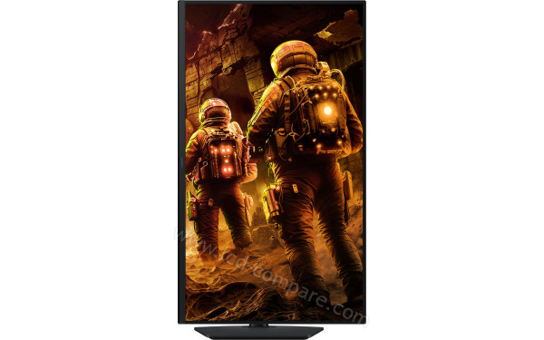 SAMSUNG LS32FG502EUXEN - Vue de face en mode portrait