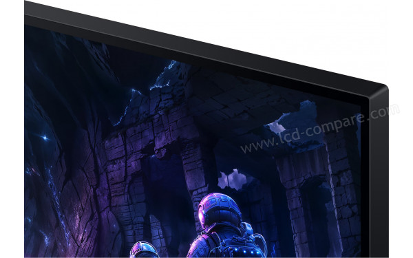 SAMSUNG LS32FG510EUXEN - Zoom sur le coin sup&eacute;rieur droit