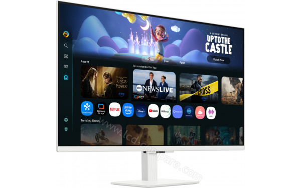 SAMSUNG LS32FM501EUXEN - Vue 3/4 gauche