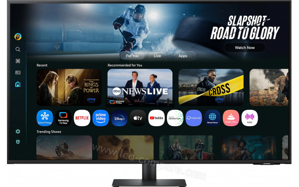 SAMSUNG LS32FM700UUXDU - Vue de face