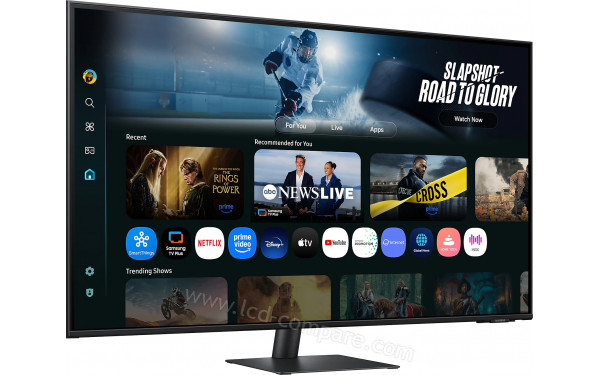 SAMSUNG LS32FM702UUXDU - Vue 3/4 gauche
