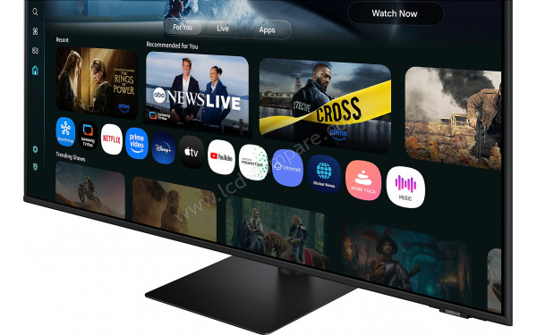 SAMSUNG LS32FM702UUXDU - Zoom sur la partie basse