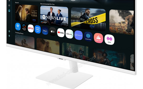 SAMSUNG LS32FM703UUXEN - Zoom sur la partie basse