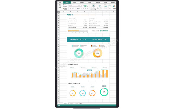 SAMSUNG LS32FM902SUXEN - Vue de face en mode portrait