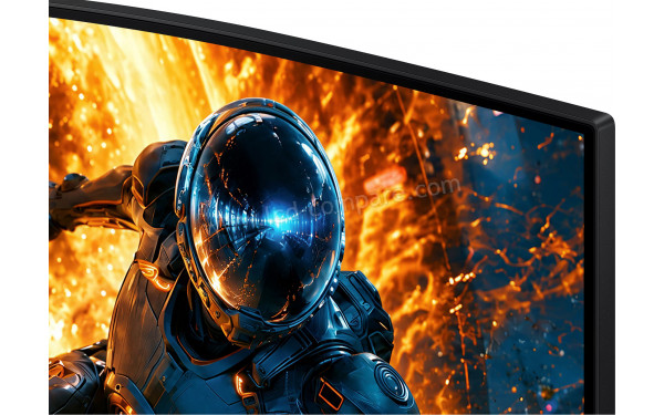 SAMSUNG S32HG552EU - Zoom sur le coin sup&eacute;rieur droit