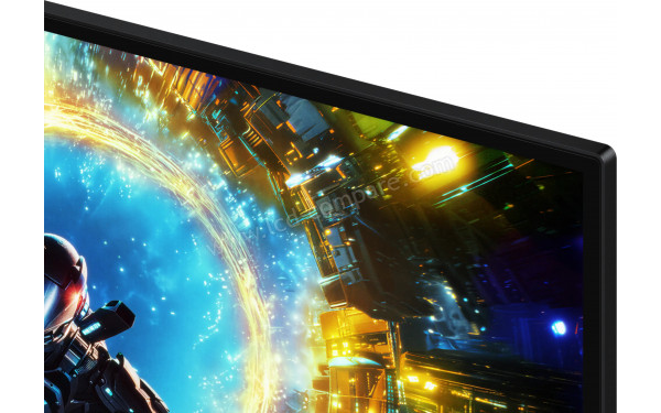 SAMSUNG LS32HG730SUXEN - Zoom sur le coin sup&eacute;rieur droit