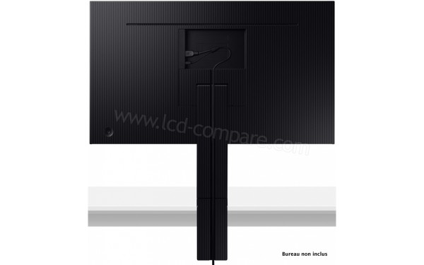 SAMSUNG S32R750U - Vue de l'arri&egrave;re (bureau non inclus)