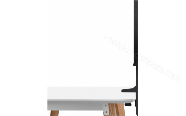 SAMSUNG S32R750U - Vue de profil mis en situation (bureau non inclus)