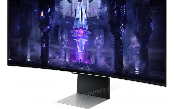 SAMSUNG S34BG850SU - Zoom sur la partie basse