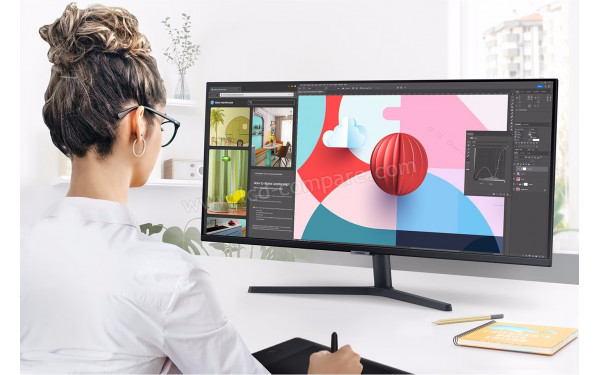 SAMSUNG S34C502GAU - Mise en situation