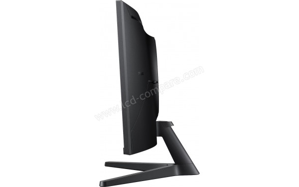 SAMSUNG LS34H550GAUXEN - Vue de profil bascul&eacute; vers l'avant