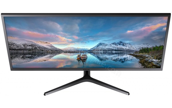 SAMSUNG LS34J550WQRXXU - Vue du dessus