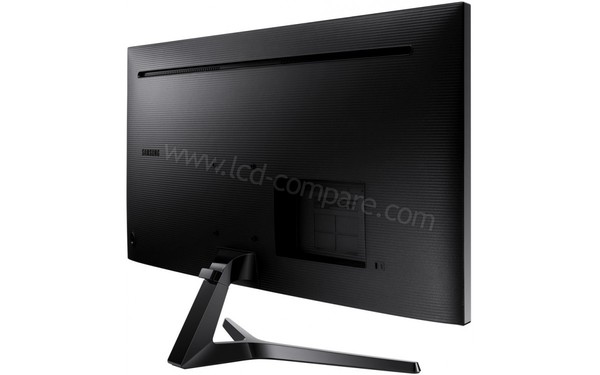 SAMSUNG LS34J550WQUXZG - Vue 3/4 droite de l'arri&egrave;re