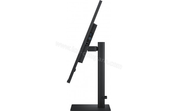 SAMSUNG LS37D800UAUXXE - Vue de profil bascul&eacute; vers l'arri&egrave;re