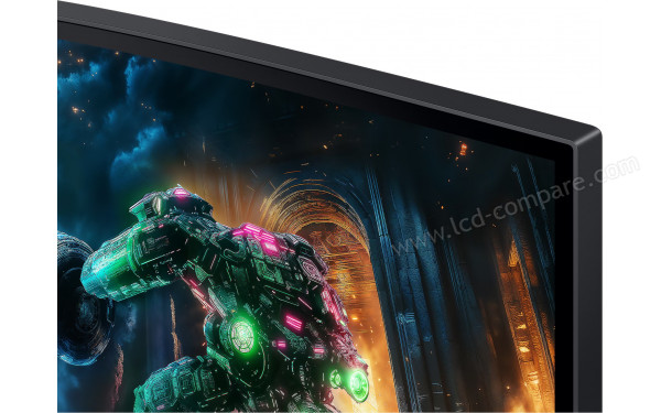 SAMSUNG LS40FG750EUXEN - Zoom sur le coin sup&eacute;rieur droit