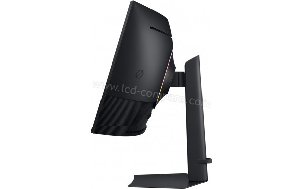 SAMSUNG LS40FG756EUXEN - Vue de profil bascul&eacute; vers l'arri&egrave;re