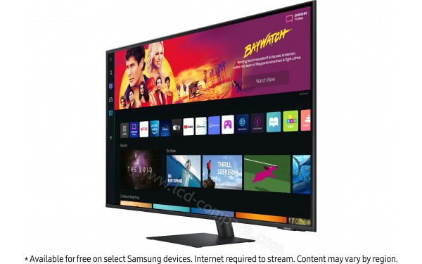 SAMSUNG LS43BM700UPXXU - Vue 3/4 droite