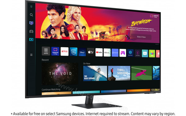 SAMSUNG S43BM700UU - Vue 3/4 gauche