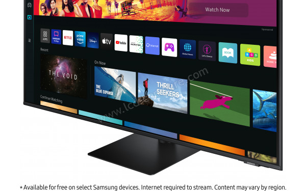 SAMSUNG S43BM700UU - Zoom sur la partie basse