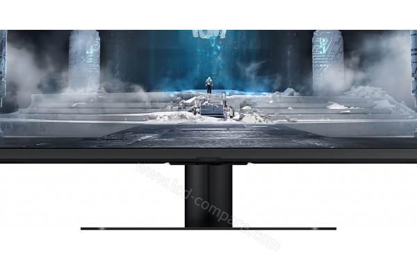 SAMSUNG S43CG700NU - Zoom sur la partie basse