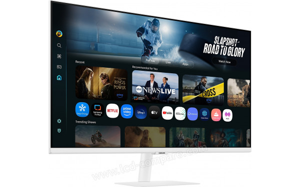 SAMSUNG LS43FM701UUXEN - Vue 3/4 gauche