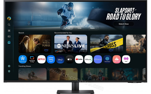 SAMSUNG LS43FM702UUXEN - Vue de face