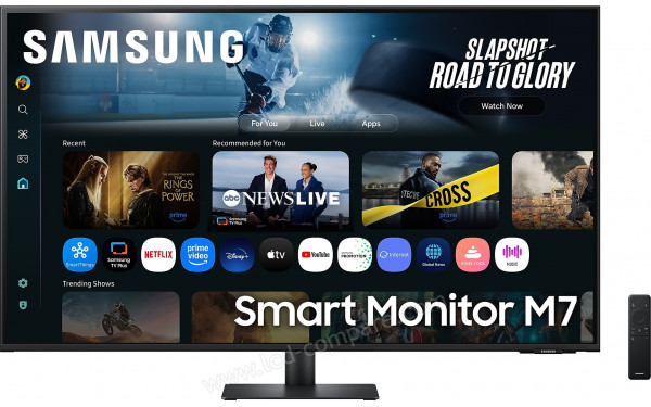 SAMSUNG LS43FM702UUXXU - Vue de face