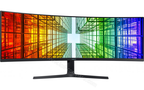 SAMSUNG S49A950UIP - Vue 3/4 gauche