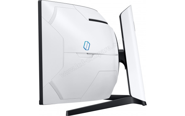 SAMSUNG LS49AG954NP - Vue de profil position basse