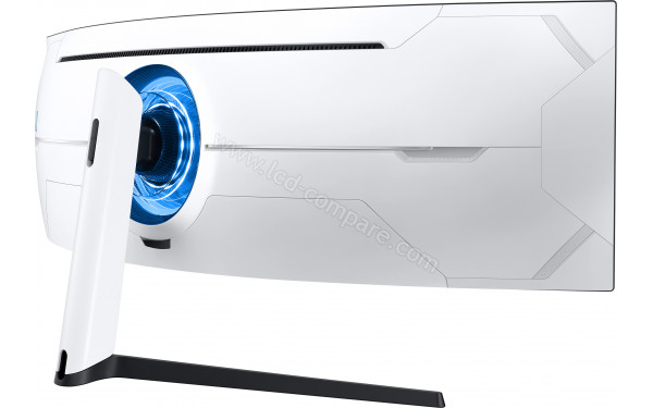 SAMSUNG LS49AG954NP - Vue 3/4 arri&egrave;re