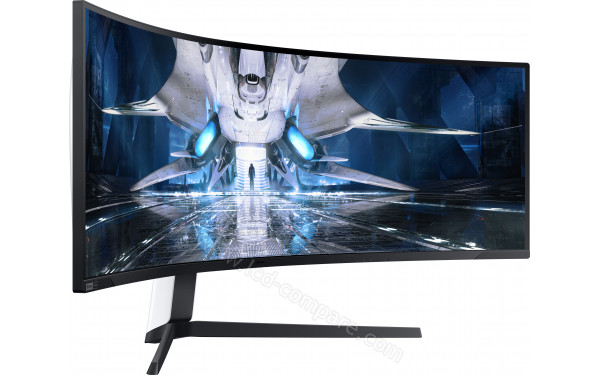 SAMSUNG LS49AG954NP - Vue 3/4 gauche