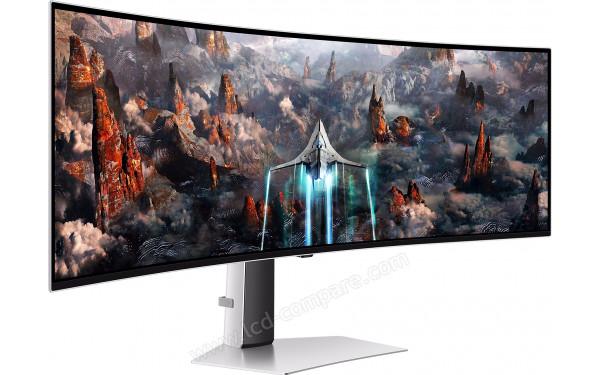 SAMSUNG S49CG934SU - Vue 3/4 gauche