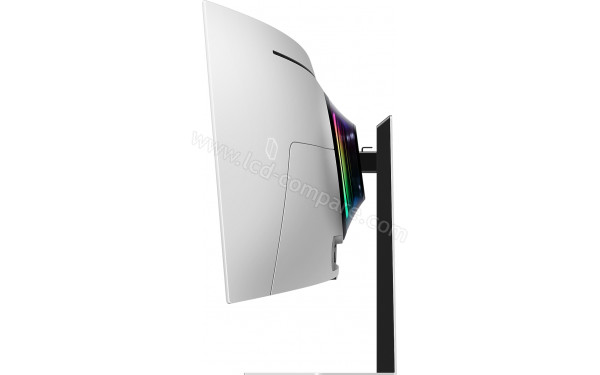 SAMSUNG LS49CG950SUXDU - Vue de profil bascul&eacute; vers l'avant