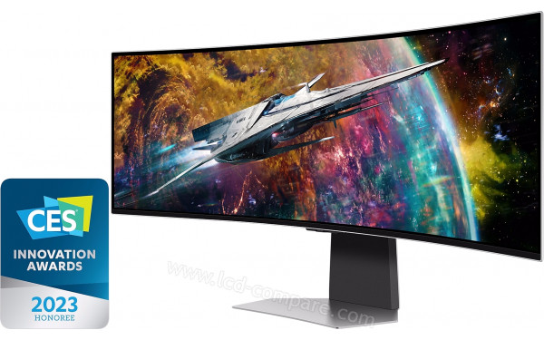 SAMSUNG LS49CG950SUXDU - Vue 3/4 droite