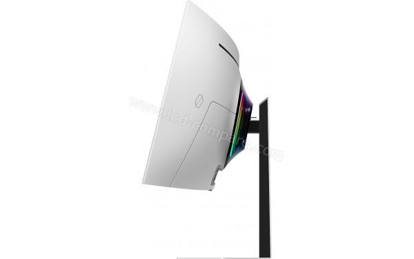 SAMSUNG LS49DG954SUXEN - Vue de profil bascul&eacute; vers l'arri&egrave;re