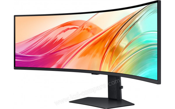 SAMSUNG LS49F950UAUXEN - Vue 3/4 droite